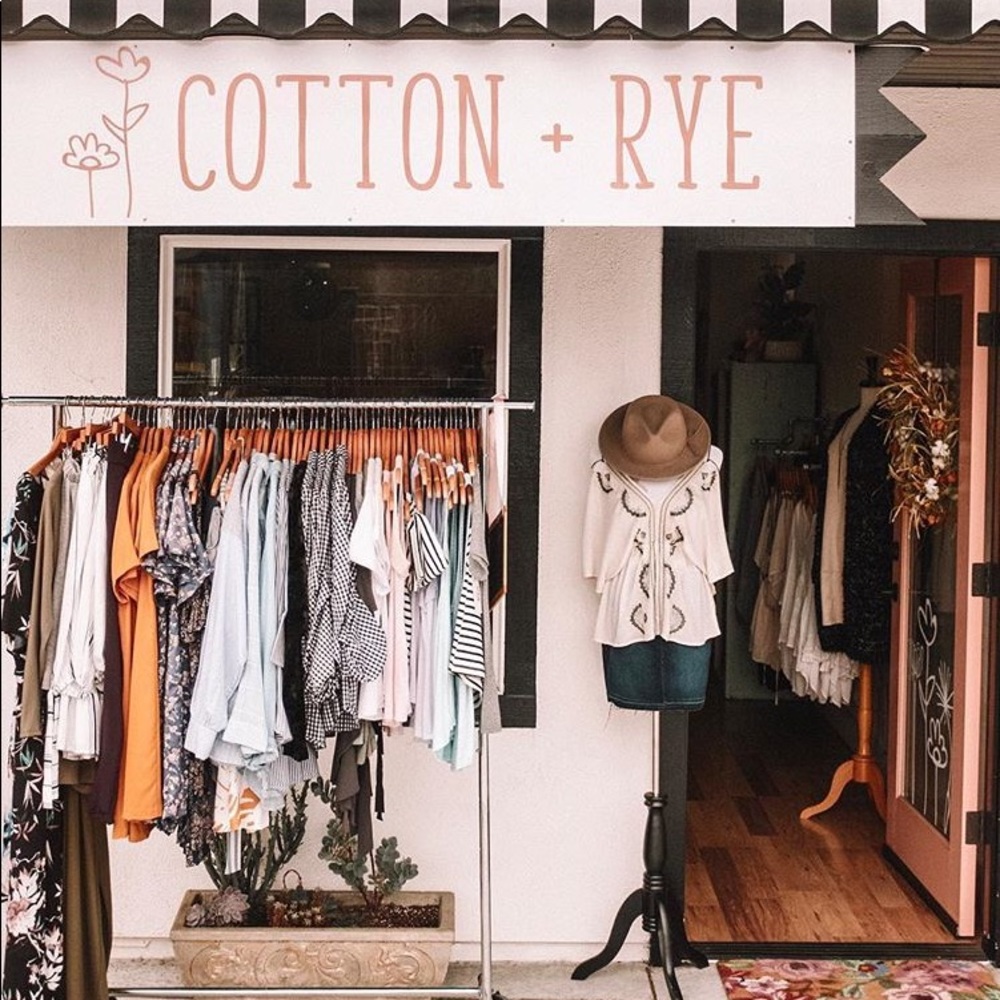 Meet your Posher, Cotton + rye